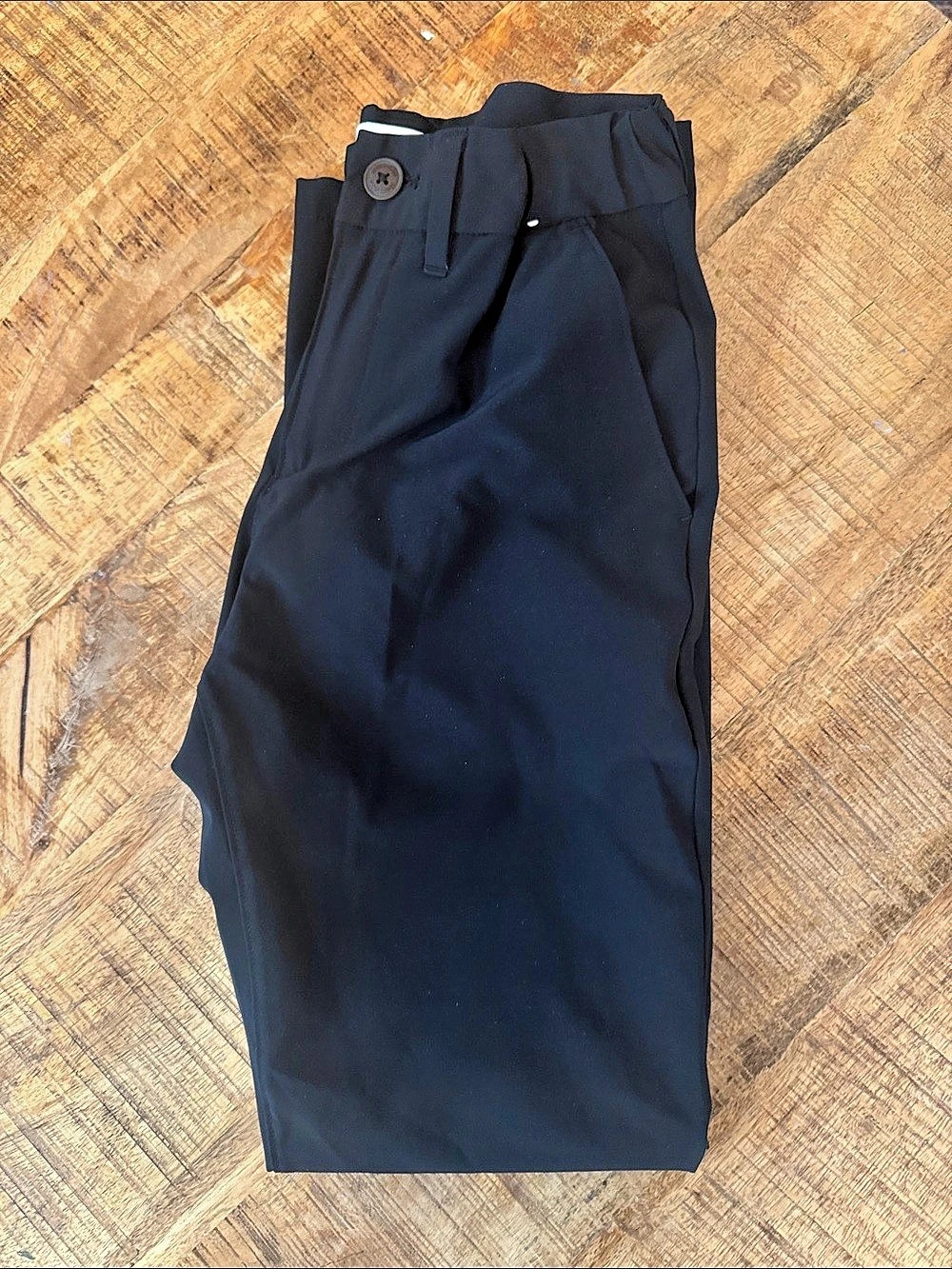Abercrombie Kids Performance Chino Boys 13/14 Black Formal Pants